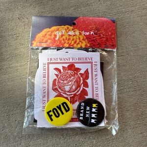 Official Brand New Rock FOYD 2025 - Get Well Soon Accessory Pack